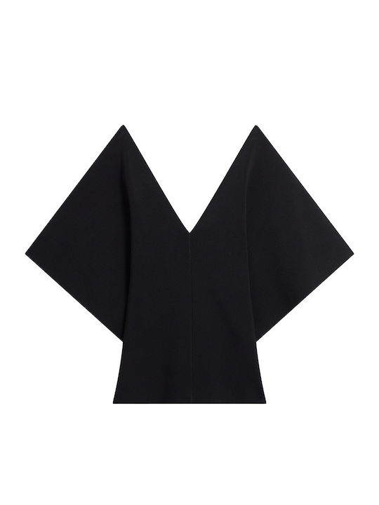 Reginah Γυναικείο Crop Top Μαύρη