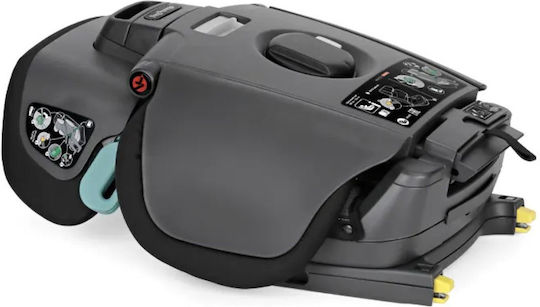Peg Perego Viaggio Flex Καθισματάκι Αυτοκινήτου High-back Booster i-Size με Isofix Crystal Black 15-36 kg