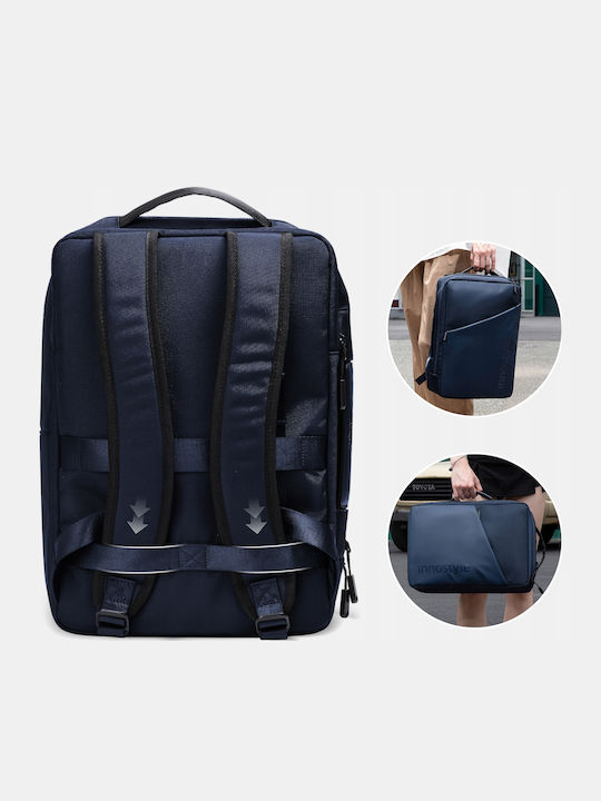 Innostyle Водоустойчива Чанта Раница за лаптоп 15.6" в Син цвят P31DB-VM