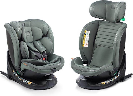 Babyauto Kanda iFix Детско Столче за Кола i-Размер с Isofix Jet Black 0-36 кг