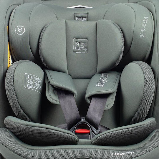 Babyauto Kanda iFix Детско Столче за Кола i-Размер с Isofix Jet Black 0-36 кг