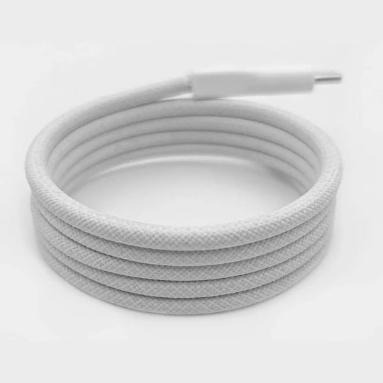 Puro Magnetic USB 3.2 Cable USB-C male - USB-C 60W Λευκό 1m