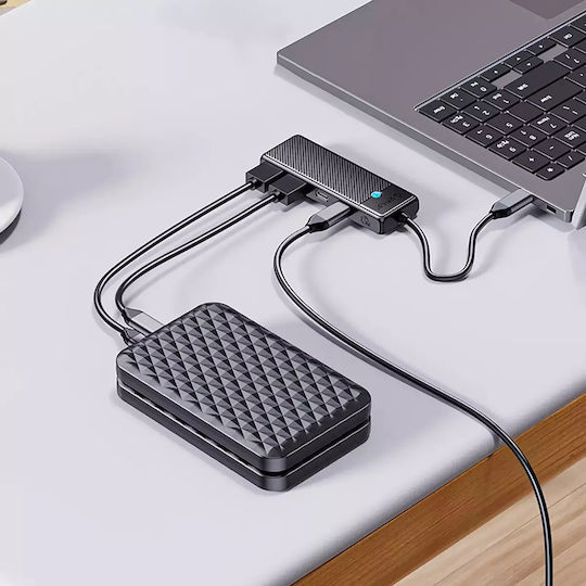 Orico USB-Hub 4 Anschlüsse USB 3.0 mit USB-C Anschluss