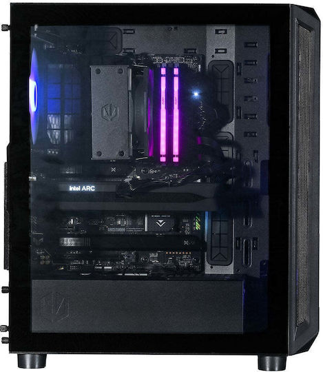 Actina Gaming Desktop PC (Ryzen 5-8400F/32GB DDR5/1TB SSD/Arc A580/Fără sistem de operare)