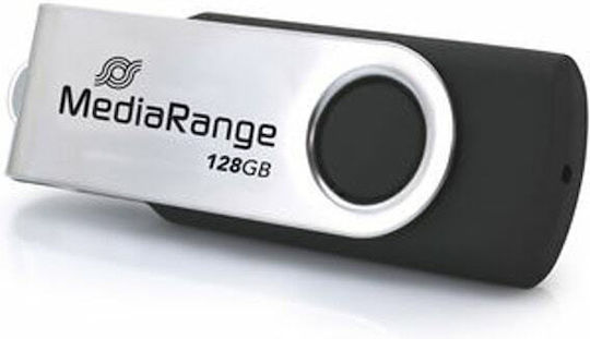 MediaRange 128GB USB 3.2 Stick Ασημί