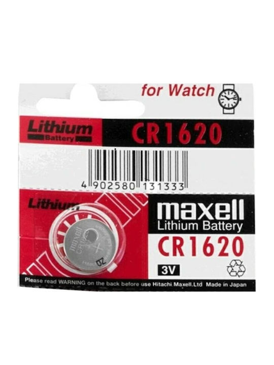 Maxell Batterien Lithium für Uhren CR1620 3V 5Stück