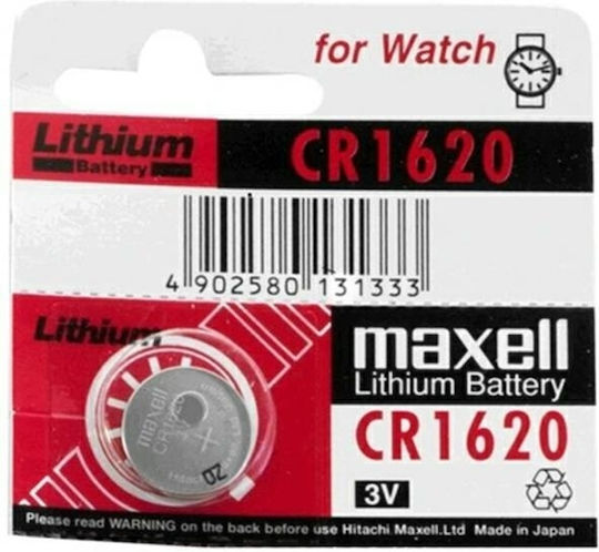 Maxell Batterien Lithium für Uhren CR1620 3V 5Stück