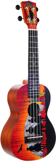 Mahalo Artist Elite Wild West Concert Ukulele