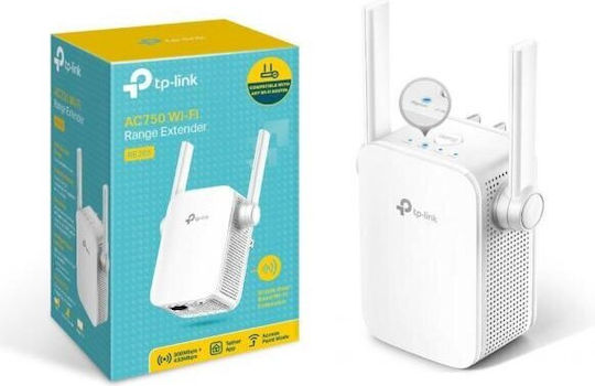TP-LINK RE205 v1 WiFi удължител Двулентов (2.4 и 5GHz) 750Mbps