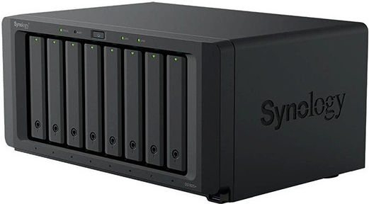 Synology DiskStation NAS Tower με 8 θέσεις για HDD/M.2/SSD και 2 θύρες Ethernet