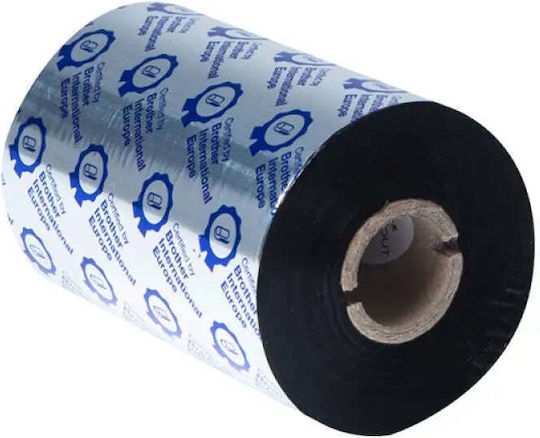 Brother Premium Black Wax Ribbon 110mm X 600m Sold In 6-pack