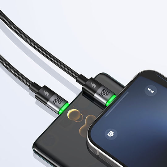 Mcdodo Καλώδιο Γρήγορης Φόρτισης Usb-c 2in1 Iphone 14 Macbook Led 100w 2m
