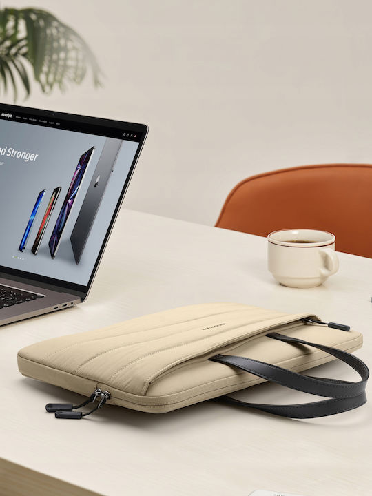 Innostyle Αδιάβροχη Τσάντα για Laptop 14" σε Μπεζ χρώμα S600KH-14