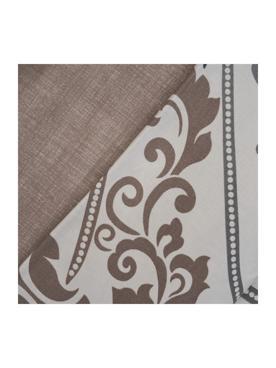 Charalambidis Textiles Sheet for Single Bed 160x260cm. Mono Beige