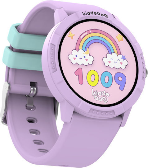 Kiddoboo Smartwatch O’Clock με Παλμογράφο (Μωβ)
