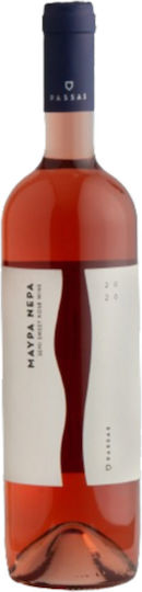 Passas Winery Wine Mavra Nera Red Semi Sweet 750ml
