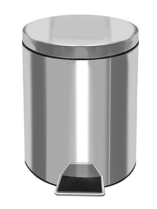 HOMie Inox Perie de toaletă 5lt Argintiu