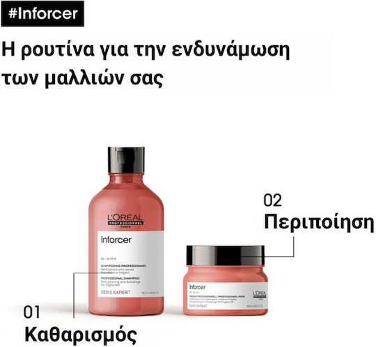 L'Oréal Professionnel Serie Expert Inforcer Μάσκα Μαλλιών για Ενδυνάμωση 250ml
