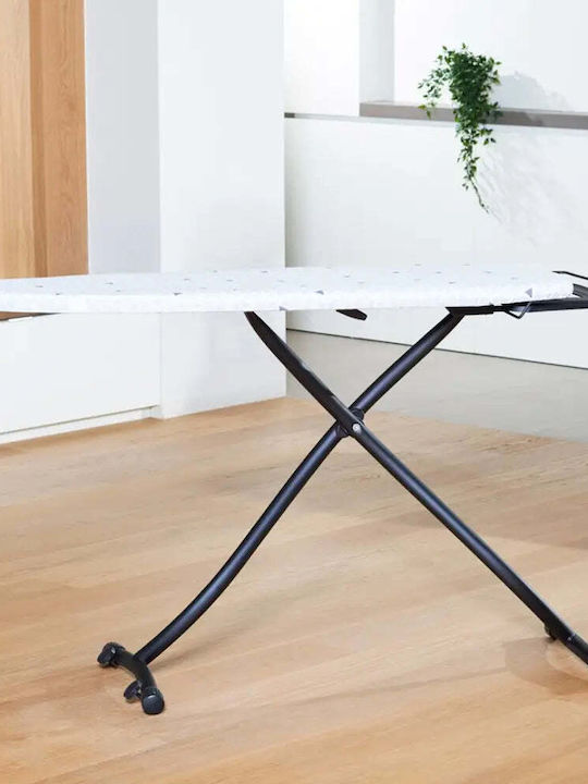 Taurus Argenta Elegance Σιδερώστρα για Σύστημα Μπόιλερ Σπαστή Λευκή 130x47cm
