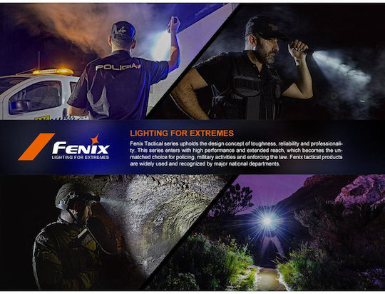 Fenix Επαναφορτιζόμενος Φακός Κεφαλής LED IP68 με Μέγιστη Φωτεινότητα 2000lm