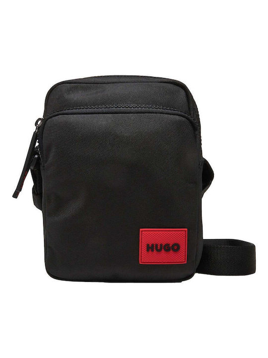 Ethon Herrentasche Schulter / Crossbody Schwarz