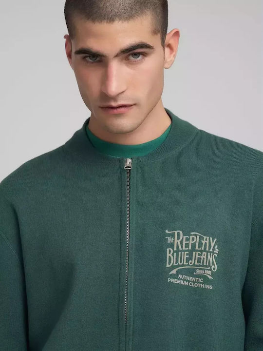 Men's Fleece Jacket Green
