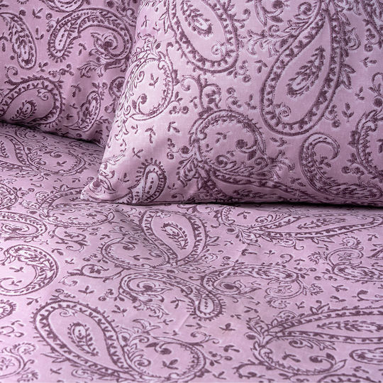 Beauty Home Aelia Art 12257 Σετ Υπέρδιπλο 4τμχ 230x260εκ. Λιλά