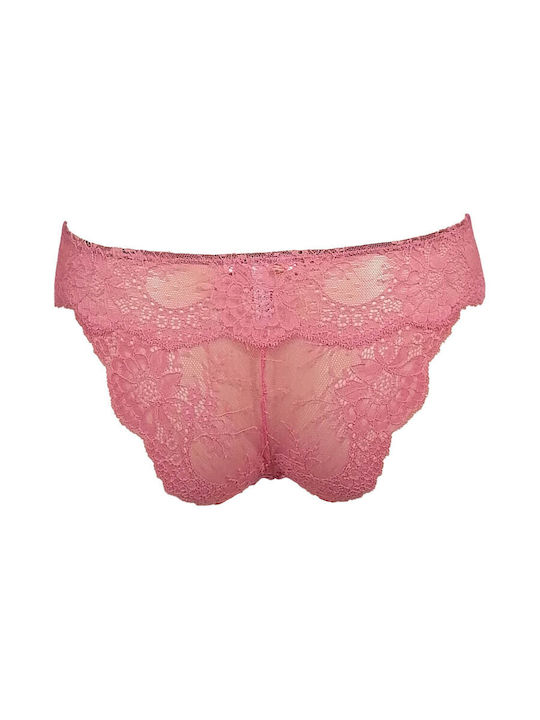 Дамско Слип 3Pack с дантела Red