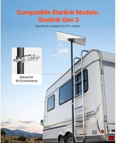 Vevor Περιστρεφόμενη Βάση Σκάλας Starlink Rv Gen 3 Fcptazksdxlt56bfu001v0