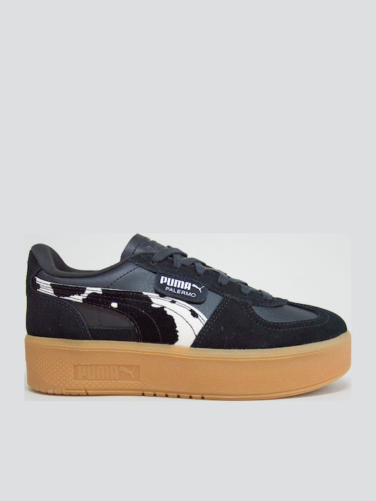 PUMA Palermo Elevata Wild Sneakers Μαύρο