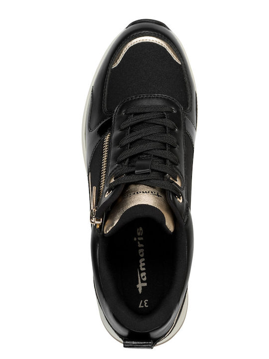 Damen Sneakers Black / Gold