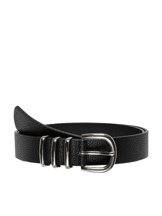 Leder Damen Gürtel Schwarz