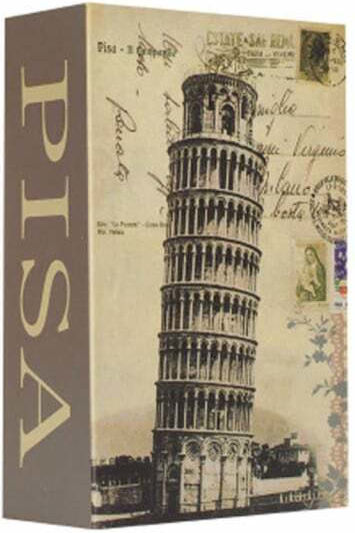 Carte Seif Tip Secret Safe Model Turnul din Pisa 18 X 12 Cm