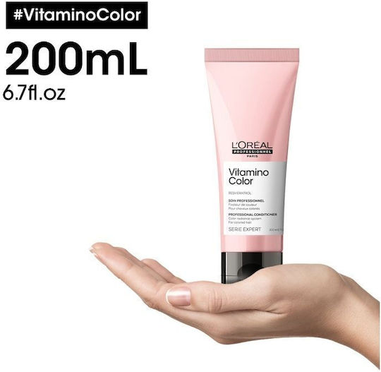 L'Oréal Professionnel Serie Expert Vitamino Color Resveratrol Conditioner Color Maintenance for Coloured Hair 200ml