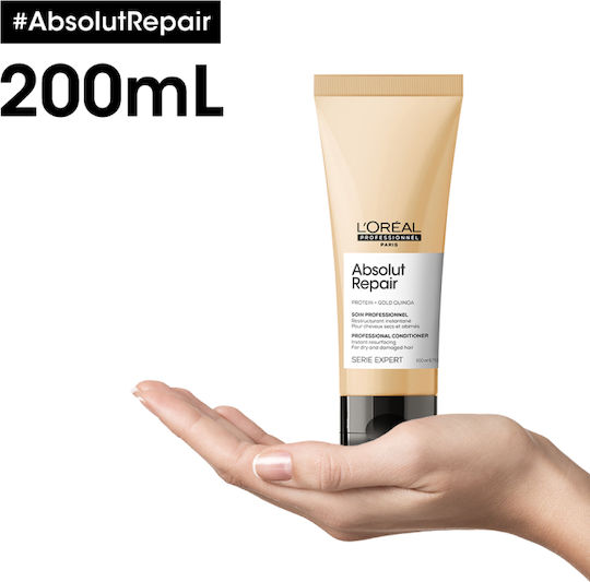 L'Oréal Professionnel Absolut Repair Conditioner Αναδόμησης/Θρέψης για Ταλαιπωρημένα Μαλλιά 200ml