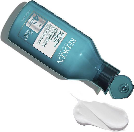Redken Extreme Length 4% Conditioner Αναδόμησης/Θρέψης για Όλους τους Τύπους Μαλλιών 300ml