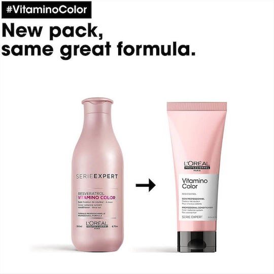 L'Oréal Professionnel Serie Expert Vitamino Color Resveratrol Conditioner Color Maintenance for Coloured Hair 200ml