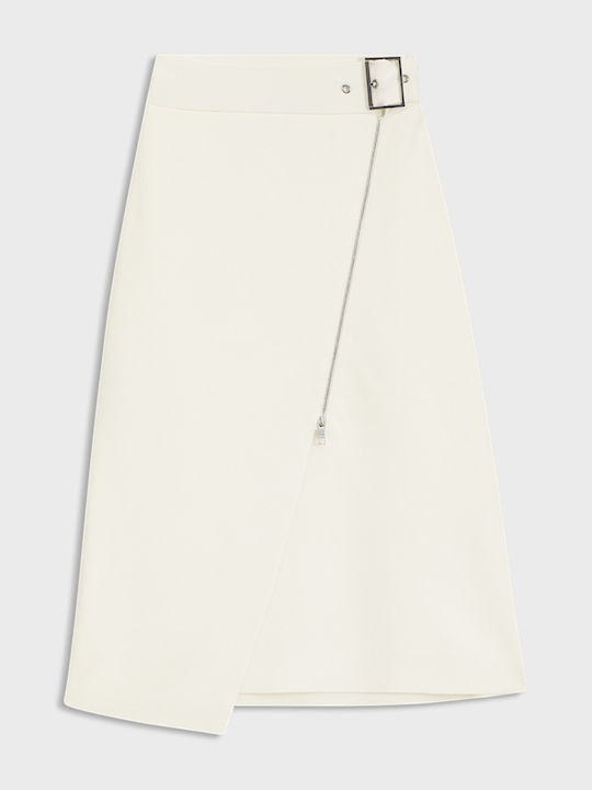 Feliora Midi Skirt Off White