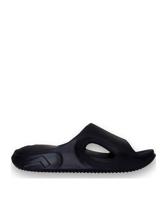 Men's Black Slides