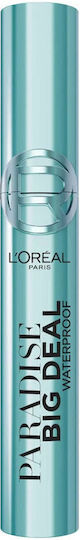 L'Oreal Paris Paradise Big Deal Wasserdicht Mascara für Band & Länge Schwarz 9.9ml