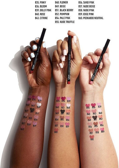 NYX Professional Makeup Slim Lip Pencil Creion de Buze