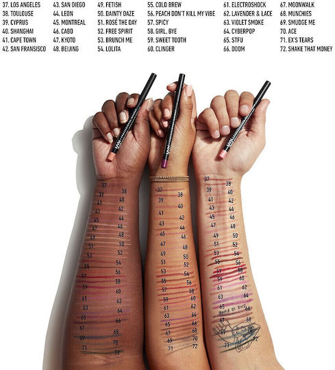 NYX Professional Makeup Suede Matte Lip Liner Lip Pencil