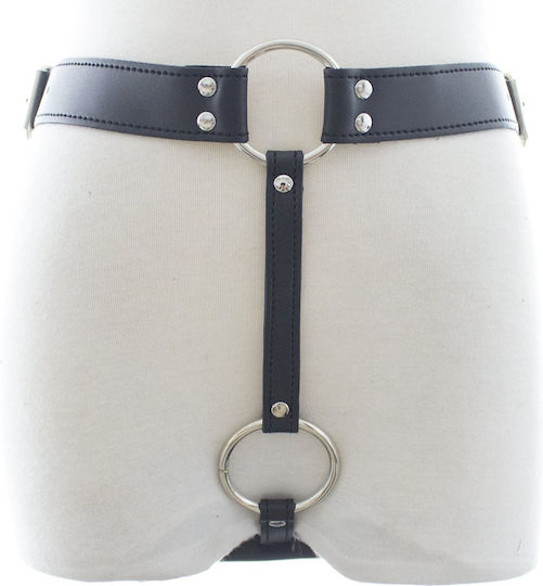 Adjustable Waist Harness Cock Butt Plug
