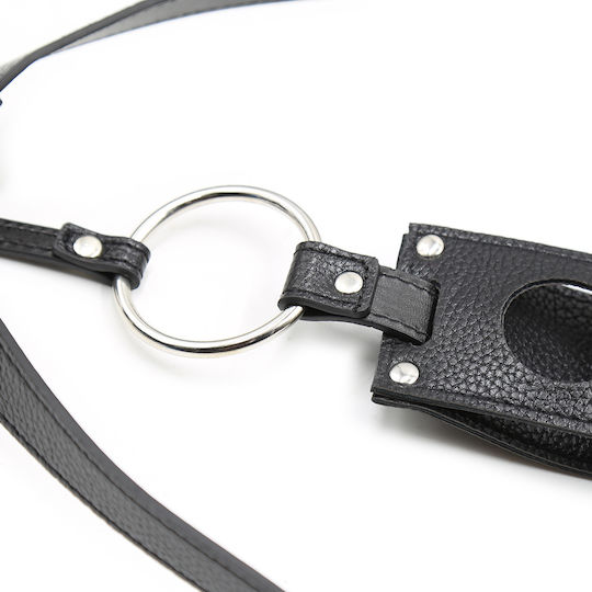 Strap On Cock Ring Plug Hole