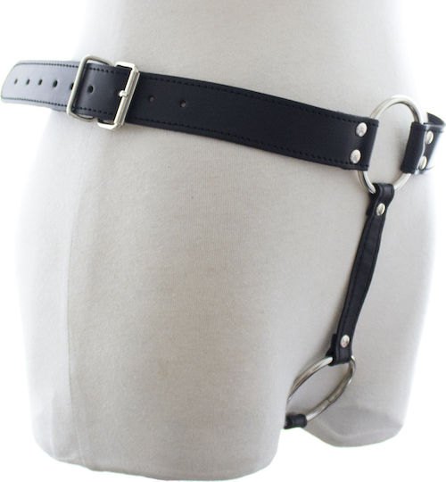 Adjustable Waist Harness Cock Butt Plug