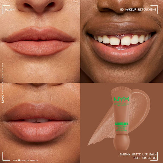 NYX Professional Makeup Smushy Lip Balm & SPF8 06 Soft Smile 8ml