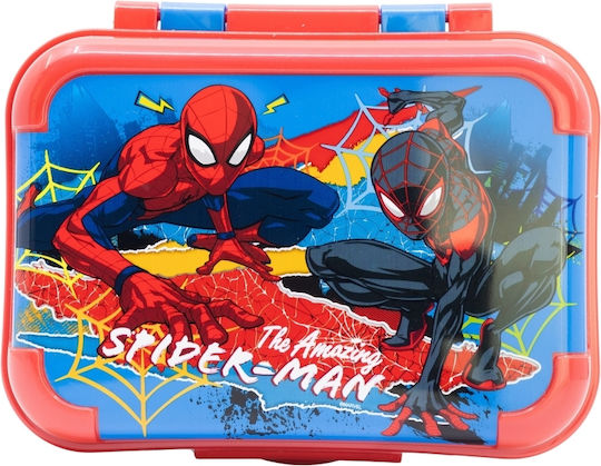 Stor Πλαστικό Παιδικό Δοχείο Φαγητού Spiderman 17 x 13.5εκ.