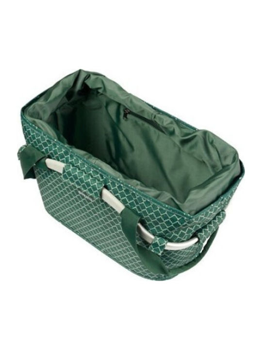 Basil Bicycle Basket Green