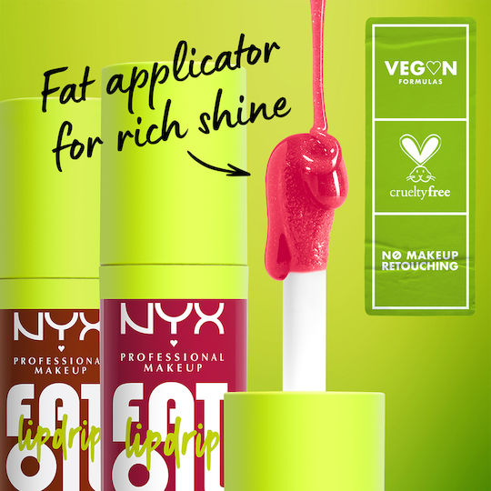 NYX Professional Makeup Fat Oil Lip Drip Livin' The Cream 4.8ml