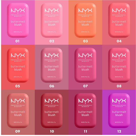 NYX Professional Makeup Blush Buttermelt 06 For the Butta 5gr